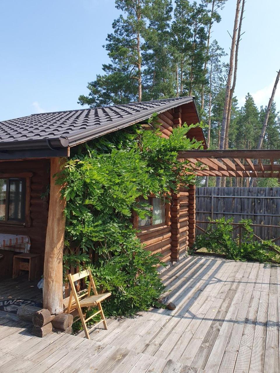 בית הארחה Bila Krynytsia 	Eco Dom V Lesu מראה חיצוני תמונה